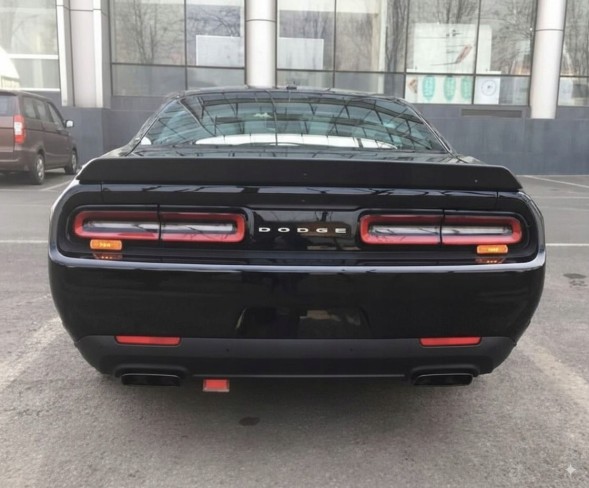 Китай JGD-CHALL-RSSRTMB Спойлер Лотка SRT High Стиль – Чорний Мат DODGE CHALLENGER 2008-2023