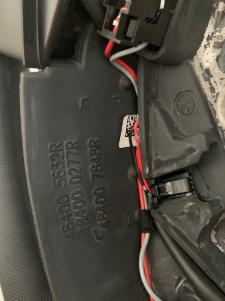 Renault OE Б/у кермо 484007848R Renault Clio