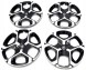 Citroen OE 4× Ковпаки колісні 17'' Citroen C3 9856787680 9856737180