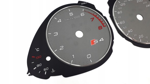 Moman 0089688092514 Диски лічильника Audi A4 B8 в стилі Audi S4 кілометрові годинники custom логотип