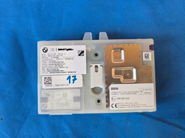 BMW OE MODUŁ TELEMATIC ATM (17) BMW G20 G26 G30 G05 G06 G12 U06 U11 5B616E7 5B418F3 NOWY ! quali21022026 МОДУЛЬ ТЕЛЕМАТИКИ ATM (17) BMW G20 G26 G30 G05 G12 U06 U11 5B616E7 5B418F3