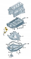 Audi OE 06K115243L Новий оригінальний клапан управління oe 06k115243л