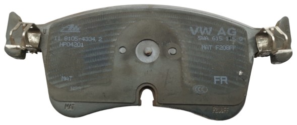 Volkswagen OE 5WA615115Q, DWP5WA615115QOE Гальмівні колодки передні Cupra Terramar 5WA615115Q Нові оригінальні