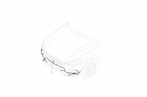 Volvo OE Джгут переднього бампера VOLVO 32374242 OE