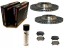 DKM ALL9086A Гальмові диски та колодки VW GOLF V VI PASSAT B6 B7 AUDI A3 II S3 TT LEON 5F ЗАДНІ 310мм