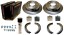 Denckermann ALL8632 Диски, колодки, губки MERCEDES C W203 E W210 CLK C209 R171 ЗАДНІ 290мм х 10мм