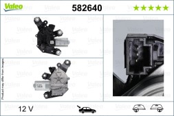582640 VALEO Мотор склоочисника