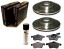 Denckermann ALL9100 Диски гальмівні VW T4 1996-2003 FRONT система ATE
