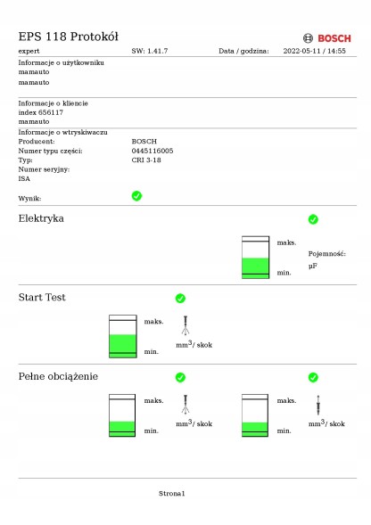 Bosch 0 445 116 029 Bosch форсунка cr vw golf 2,0tdi 08-