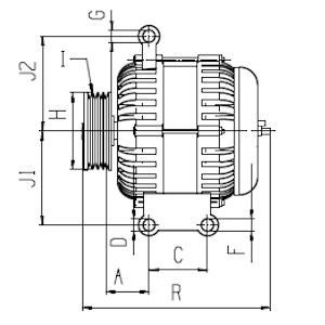 F032111967 HC CARGO Генератор