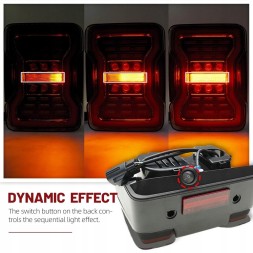 Vinstar LDCH42 3400912E mhm Комплект задніх ліхтарів Vinstar Full LED для Jeep Wrangler JK 2006-2018
