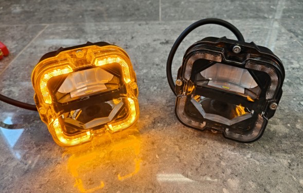 BAW LED -4.5-90W-02 Робочі фари Галогени Далекобійні LED 4 дюйми 90W 2 шт Jeep Wrangler