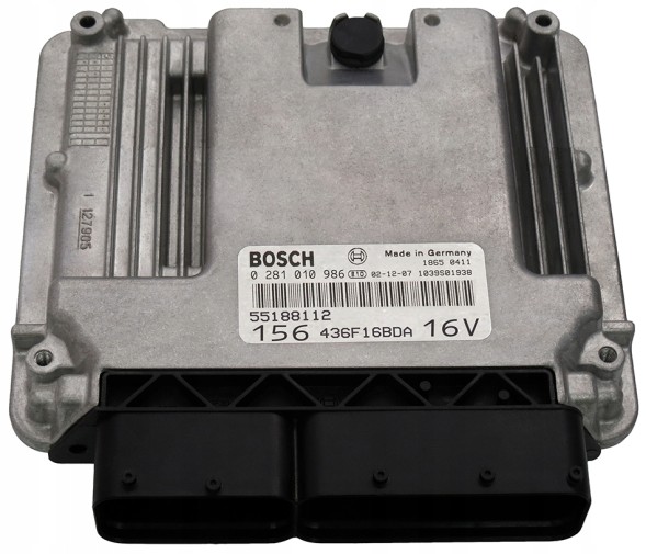 OE Блок керування двигуном (ECU) ALFA ROMEO 156 1.9 JTDM 55188112 0281010986