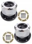 RM Parts 2x RM AVM410 2x Муфти, муфти ручного приводу для UAZ 469 452 3151, GAZ 69