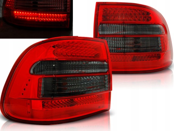 Eagle Eyes LDPO02 5820915E mhm Задні ліхтарі LED тюнінг червоні димчасті комплект для Porsche Cayenne 955 2002-2006
