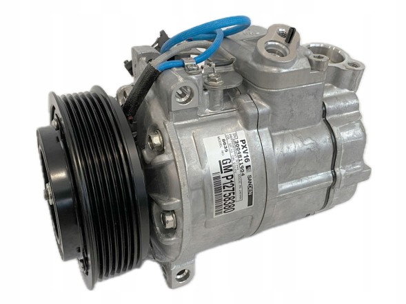EURO KLIMA EKL38261-OE / 12758380 / 240563 / 5048368 / 51-0018 / 699346 / 8608599 / PXV16-4576 / PXV16-8614 / PXV16-8624 / PXV16-8635 / U4576 КОМПРЕСОР КОНДИЦІОНЕРА SAAB 9-5 PXV16 Оригінал PXV16-4576 / PXV16-8614 / 12758380
