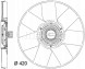 Mahle CFF 472 000P Mahle cff 472 000p вентилятор охолодження двигуна