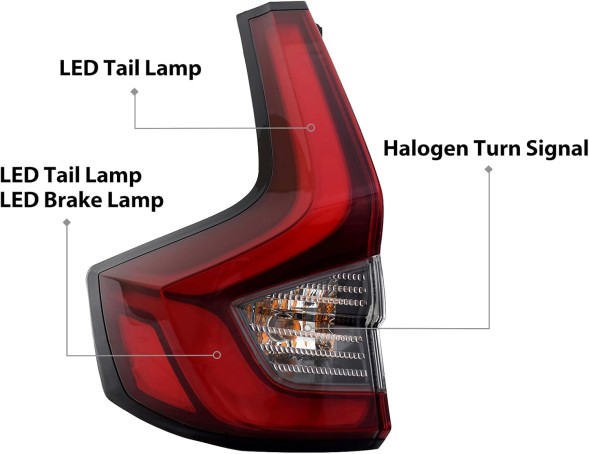 Китай 33500-3A0-A01 33550-3A0-A01 33500-3A0-T01 33550-3A0-T01 HONDA CRV CR-V 2023-2024 ЛІВА + ПРАВА ЗАДНЯ ФАРА КОМПЛЕКТ З LED НОВІ