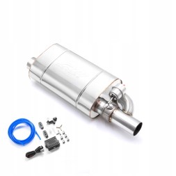 RM Motors PROM.E400/63/300/P НАСКРІЗНИЙ ГЛУШНИК З ВАКУУМНИМ КЛАПАНОМ E400 300 ММ ПРАВИЙ 63,5 ММ RM-MO