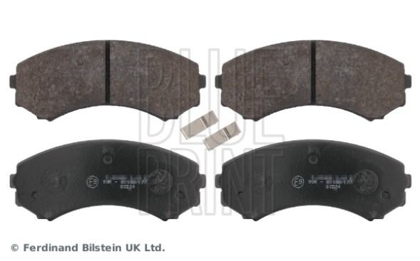ADC44261 BLUE PRINT Комплект гальмівних колодок з 4 шт дисків