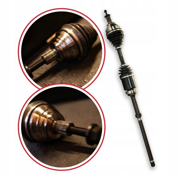 BRV  Піввісь права volvo s40 ii (544) 2.5 turbo t5 4x4 awd автомат новий