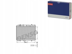 Denso 86377281 DEN Dendrm21055 охолоджувач двигуна (мануальний) citroen b + помічник водія #33