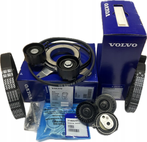 Volvo OE 32402904, 32298302, 31430733, 32325010 Натягувач клинового ременя Volvo OE для дизельних та гібридних двигунів