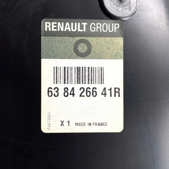 Renault OE 638426641R Колісна арка передня права, задня частина Renault Zoe ZE