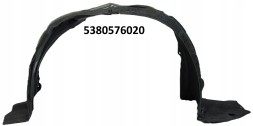 Toyota OE MS-5380576020 LEXUS UX200 ПЕРЕДНЄ ПРАВЕ НАДКОЛІСНЕ КРИЛО OE 5380576020