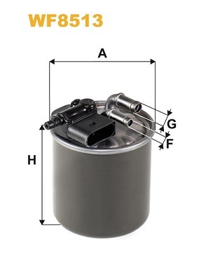 WF8513 WIX FILTERS Фільтр паливний