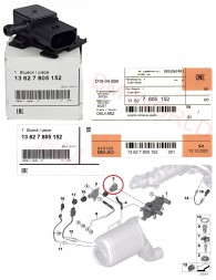 BMW OE BMW-136207805152-OE OE BMW Датчик тиску вихлопних газів BMW F10 F20 F30 13627805152