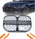 TOPGER KRG-BM-253 РЕШІТКА РАДІАТОРА BMW 4 G26 2021- ЧОРНИЙ+СРІБНИЙ ДІАМАНТ РАДАР