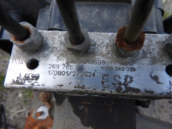 Iveco OE IVECO 5801815699 10R-0312829 BOSCH 0265243239 2265106516 0265956214 НАСОС ABS IVECO DAILY IV 2014- 10R-0312829 5801815699 0265243239 0265956214