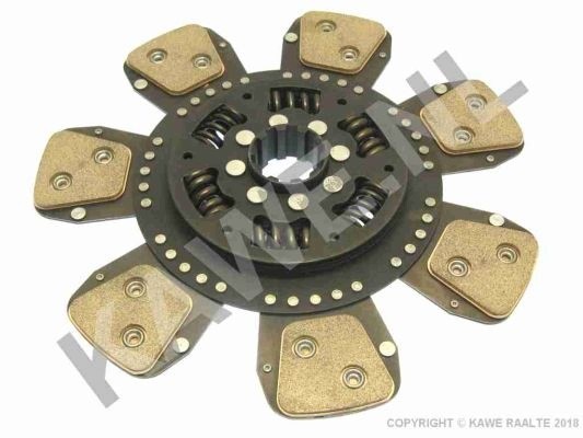 V-maxzone Part VIC-171428 Диск зчеплення 3191/7 KW для FORD 5000, 5100 4WD, 5110 2WD, 5200, 5340,