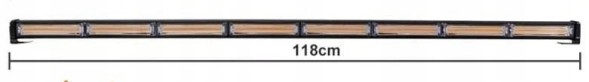 CHINA KOGUT STROBOSKOP BELKA OSTRZEGAWCZA LED MIGAJĄCA POMOC DROGOWA LAWETA 118CM Півень стробоскоп попереджувальна балка світлодіодна миготлива допомога дорожній лафет 118см
