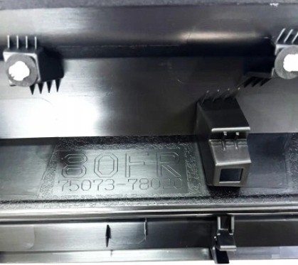 Toyota OE 7507378020 НАКЛАДКА (ПЛА́НКА) НИЖНЬОГО МОЛДИНГУ НА ПЕРЕДНІ ПРАВІ ДВЕРІ LEXUS NX 2021+ НОВА ОРИГІНАЛ OE