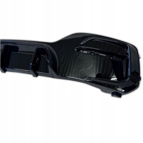 Китай Dyfuzor Dokładka BMW F20 F21 2015+ M Pakiet Дифузор BMW F20 F21 2015+ Чорний Блиск Накладка Заднього Бампера МП