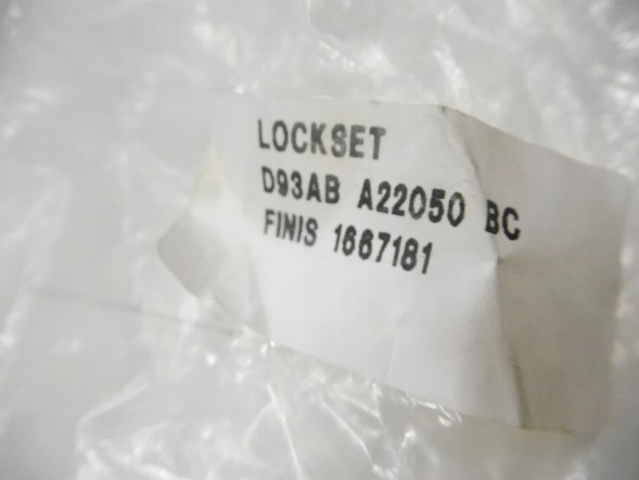 Ford OE Замки, ключі Ford Escort/Orion 1990-1995 OE 1667181