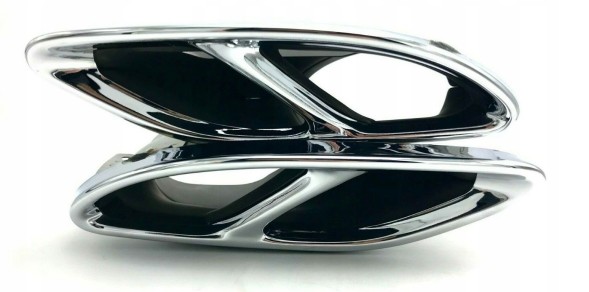 Mercedes-Benz OE A2134900527+A2134900627 НАКОНЕЧНИКИ ГЛУШНИКА БЛЕНДИ MERCEDES E-CLASS W213 S213 AMG ЛІВИЙ + ПРАВИЙ ОРИГ.