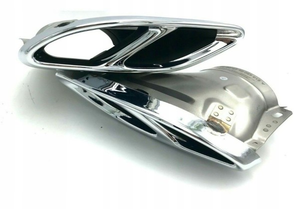 Mercedes-Benz OE A2134900527+A2134900627 НАКОНЕЧНИКИ ГЛУШНИКА БЛЕНДИ MERCEDES E-CLASS W213 S213 AMG ЛІВИЙ + ПРАВИЙ ОРИГ.