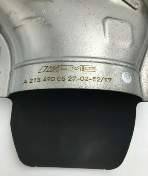 Mercedes-Benz OE A2134900527+A2134900627 НАКОНЕЧНИКИ ГЛУШНИКА БЛЕНДИ MERCEDES E-CLASS W213 S213 AMG ЛІВИЙ + ПРАВИЙ ОРИГ.