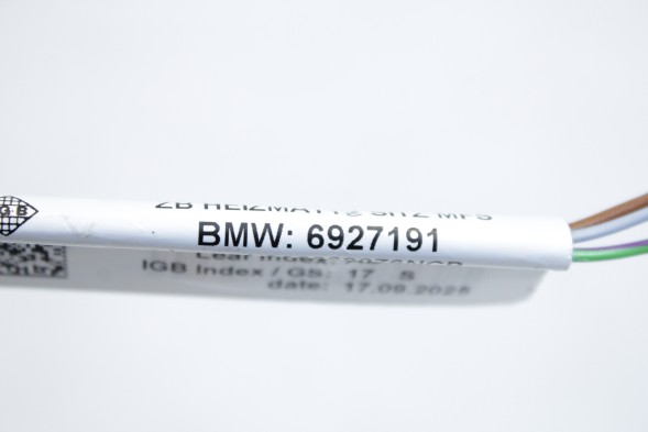 BMW OE 6927191 52106927191 Нагрівальний елемент підігріву сидіння BMW G70 6927191