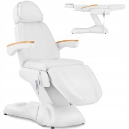 Китай WEW-SC-HP-1026424 Косметологічне крісло Physa RHO Біле Регульоване 150кг для масажу та татуювання