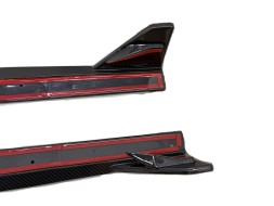 Китай KOMPLET Listwa dokładka boczna próg prawa CARBON AUDI RS6 C8 Perfectauto24 НОВІ Бічні накладки порогів праві КОМПЛЕКТ ВУГЛЕЦЕВІ (CARBON) AUDI RS6 C8