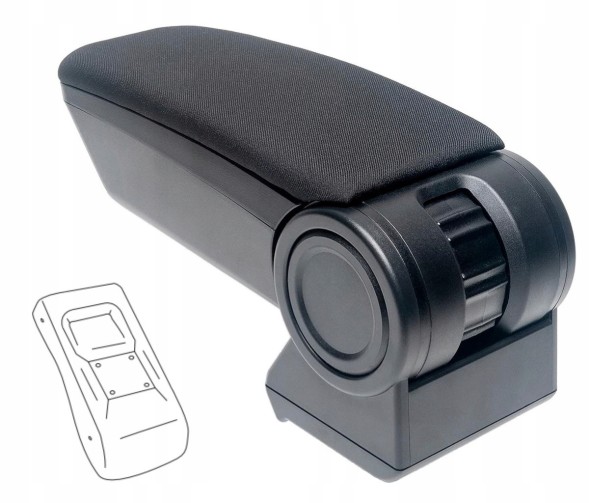 Rati V05241A Підлокітник Armster 3, Citroen C3/DS3, 2009-2016, тканина
