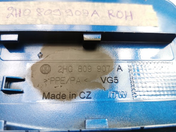 Volkswagen OE 2H0809907AR0H Кришка люка паливного бака 2017 - 2022 Volkswagen Amarok 2H0809907A 2H0809907AROH
