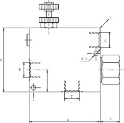 0AMS Клапан регулювання потоку, 3-ходовий VPR3ET05001