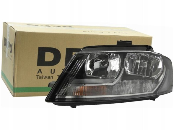 Depo 446-1125LMLDEM2 Лампа прожектор лівий audi a3 8p 08-13