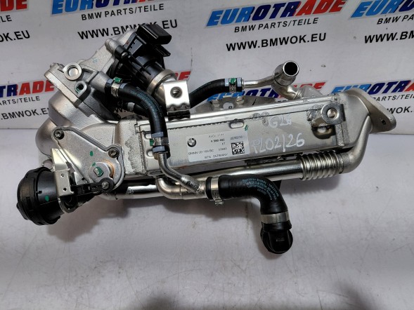 BMW OE BMW OEM 8580452 7102262 BMW G2X\ G3X G01 B47B B47D ОРИГІНАЛЬНИЙ ОХОЛОДЖУВАЧ ВІДПРАЦЬОВАНИХ ГАЗІВ AGR 8580452