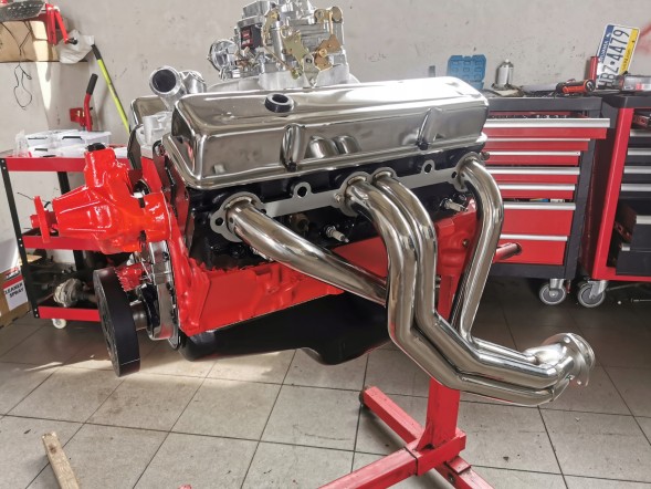 TurboWorks_F PP-KW-219 ВИПУСКНИЙ КОЛЕКТОР CHEVROLET 283/302/305/307/327/350/400 FLOWTECH